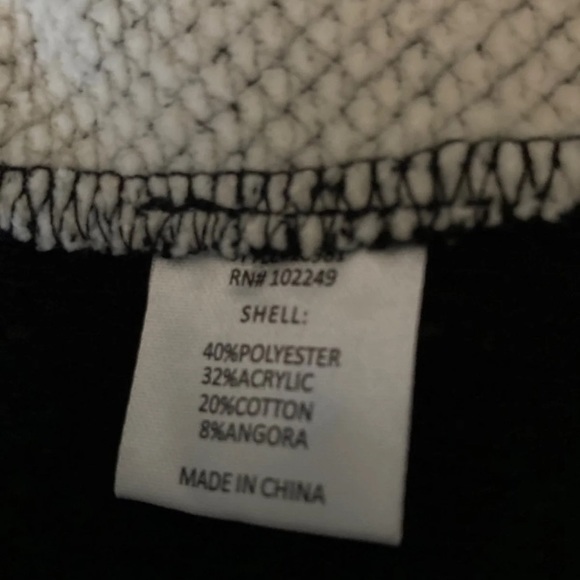 “Skies are Blue” open draped sweater XS - Picture 8 of 8